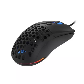Genesis Gaming Optikai egér KRYPTON 750/RGB/8000 DPI/Hering/Optikai/8000 DPI/Vezeték nélküli USB/Fekete