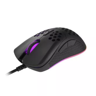 Genesis Gaming Optikai egér KRYPTON 555/RGB/8000 DPI/Német/Optikai/8000 DPI/Vezeték nélküli USB/Fekete