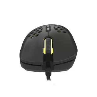 Genesis Gaming Optikai egér KRYPTON 555/RGB/8000 DPI/Német/Optikai/8000 DPI/Vezeték nélküli USB/Fekete