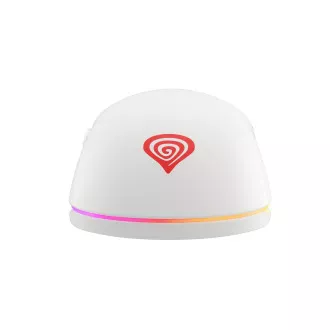 Genesis Gaming Optikai egér KRYPTON 750/RGB/8000 DPI/Hering/Optikai/8000 DPI/Vezeték nélküli USB/Fehér