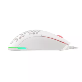 Genesis Gaming Optikai egér KRYPTON 750/RGB/8000 DPI/Hering/Optikai/8000 DPI/Vezeték nélküli USB/Fehér