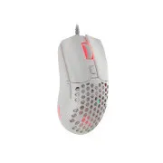 Genesis Gaming Optikai egér KRYPTON 750/RGB/8000 DPI/Hering/Optikai/8000 DPI/Vezeték nélküli USB/Fehér