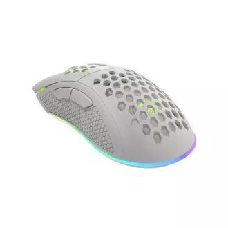 Genesis Gaming Optikai egér KRYPTON 555/Német/Optikus/8,000 DPI/Vezeték nélküli USB/Fehér Genesis Gaming Optikai egér KRYPTON 555/Német/Optikus/8,000 DPI/Vezeték nélküli USB/Fehér