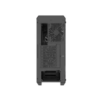 Genesis IRID 505F/Midi Tower/Transpar/Fekete számítógépház