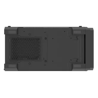 Genesis IRID 505F/Midi Tower/Transpar/Fekete számítógépház