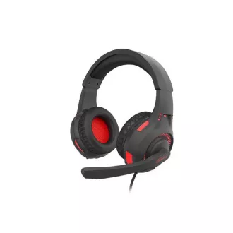 Genesis RADON 210/7.1/USB/Wire/Black-Red játék headset