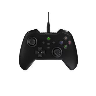 Genesis MANGAN 300 vezetékes gamepad, PC/Switch/Mobilhoz, fekete