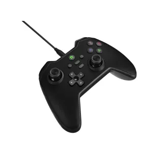 Genesis MANGAN 300 vezetékes gamepad, PC/Switch/Mobilhoz, fekete
