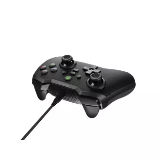 Genesis MANGAN 300 vezetékes gamepad, PC/Switch/Mobilhoz, fekete