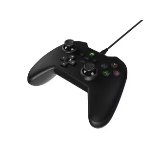 Genesis MANGAN 300 vezetékes gamepad, PC/Switch/Mobilhoz, fekete