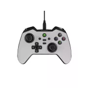 Genesis MANGAN 300 vezetékes gamepad, PC/Switch/Mobilhoz, fehér színű