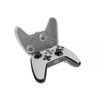 Genesis MANGAN 300 vezetékes gamepad, PC/Switch/Mobilhoz, fehér színű