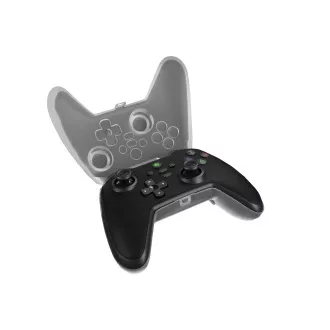 Vezeték nélküli Genesis MANGAN 400 gamepad PC/Switch/Mobilhoz, fekete színű