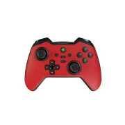 Vezeték nélküli Genesis MANGAN 400 gamepad PC/Switch/Mobilhoz, piros színű