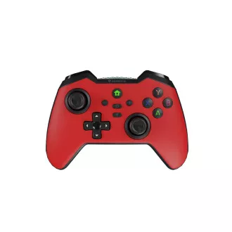 Vezeték nélküli Genesis MANGAN 400 gamepad PC/Switch/Mobilhoz, piros színű