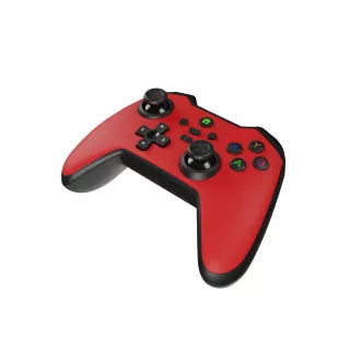 Vezeték nélküli Genesis MANGAN 400 gamepad PC/Switch/Mobilhoz, piros színű