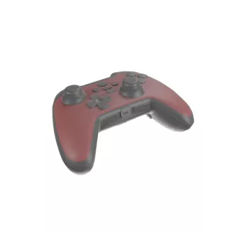 Vezeték nélküli Genesis MANGAN 400 gamepad PC/Switch/Mobilhoz, piros színű