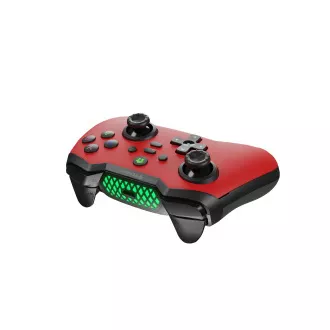 Vezeték nélküli Genesis MANGAN 400 gamepad PC/Switch/Mobilhoz, piros színű