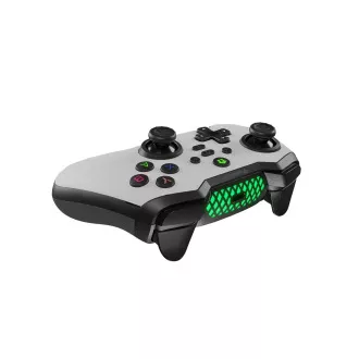 Vezeték nélküli Genesis MANGAN 400 gamepad PC/Switch/Mobilhoz, fehér színű