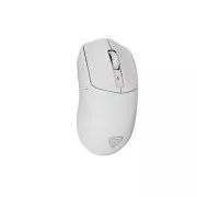 Genesis Gaming egér ZIRCON 500/Gaming/Optikai/10,000 DPI/USB BT/Fehér