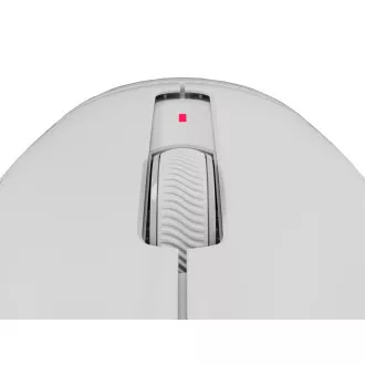 Genesis Gaming egér ZIRCON 500 G2/Német/Optikus/10,000 DPI/USB BT/Fehér