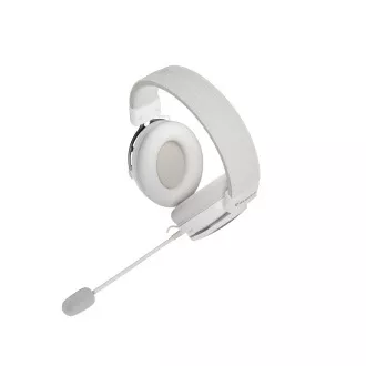 Játékos fejhallgató mikrofonnal Genesis TORON 301/Stereo/Jack/Vezeték/Stand/Wehér