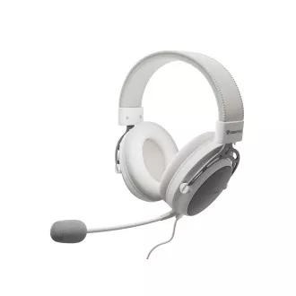 Játékos fejhallgató mikrofonnal Genesis TORON 301/Stereo/Jack/Vezeték/Stand/Wehér