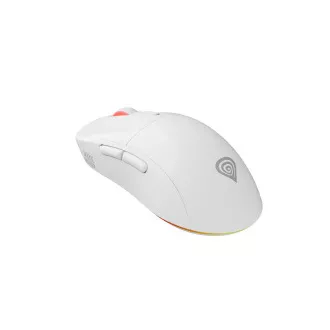 Genesis Gaming vezeték nélküli egér ZIRCON XIII/Gaming/Optikai/26,000 DPI/Vezeték nélküli USB/Fehér