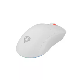 Genesis Gaming vezeték nélküli egér ZIRCON XIII/Gaming/Optikai/26,000 DPI/Vezeték nélküli USB/Fehér