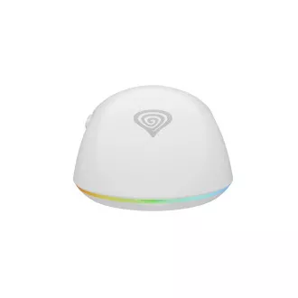 Genesis Gaming vezeték nélküli egér ZIRCON XIII/Gaming/Optikai/26,000 DPI/Vezeték nélküli USB/Fehér