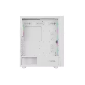 Számítógépes tok Genesis DIAXID 605 ARGB/Midi Tower/Transpar./Fehér