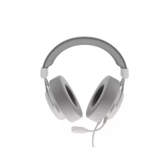 Játékos fejhallgató mikrofonnal Genesis NEON 764/7.1/USB/Wire/Stand/White