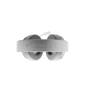 Játékos fejhallgató mikrofonnal Genesis NEON 764/7.1/USB/Wire/Stand/White
