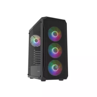 PC tok Fury SHOBO/Midi Tower/Transpar./Fekete