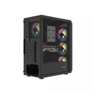 PC tok Fury SHOBO/Midi Tower/Transpar./Fekete