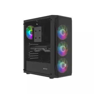 PC tok Fury SHOBO/Midi Tower/Transpar./Fekete