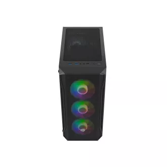 PC tok Fury SHOBO/Midi Tower/Transpar./Fekete