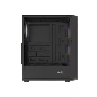 PC tok Fury SHOBO/Midi Tower/Transpar./Fekete