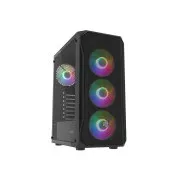 PC tok Fury SHOBO/Midi Tower/Transpar./Fekete