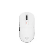 Genesis Gaming egér ZIRCON 660/Gaming/Optikai/12,000 DPI/Vezeték nélküli/Vezeték nélküli/Fehér