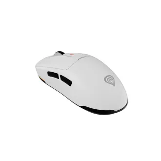 Genesis Gaming egér ZIRCON 660/Gaming/Optikai/12,000 DPI/Vezeték nélküli/Vezeték nélküli/Fehér