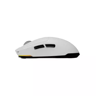 Genesis Gaming egér ZIRCON 660/Gaming/Optikai/12,000 DPI/Vezeték nélküli/Vezeték nélküli/Fehér