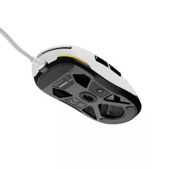 Genesis Gaming egér KRYPTON 660/Gaming/Optikai/12,000 DPI/Vezeték nélküli USB-A/Fehér
