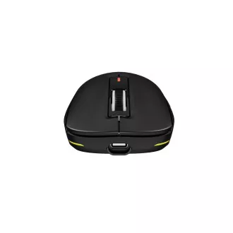 Genesis Gaming egér ZIRCON 660/Gaming/Optikai/12,000 DPI/Vezeték nélküli/Fekete