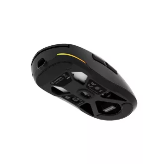 Genesis Gaming egér ZIRCON 660/Gaming/Optikai/12,000 DPI/Vezeték nélküli/Fekete