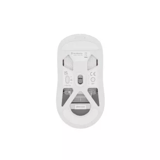 Genesis Gaming egér ZIRCON 660 PRO/Német/Optikus/jobbkezes/26,000 DPI/Vezeték nélküli vezeték nélküli/Fehér