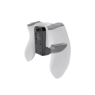 Gamepad töltő Genesis TIN 300 PS5 konzolhoz, fekete és fehér