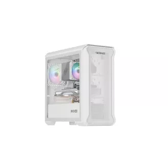 Számítógépes tok Genesis IRID 503 ARGB LITE/Mini Tower/Transpar./Fehér Számítógépes tok Genesis IRID 503 ARGB LITE/Mini Tower/Transpar./Fehér