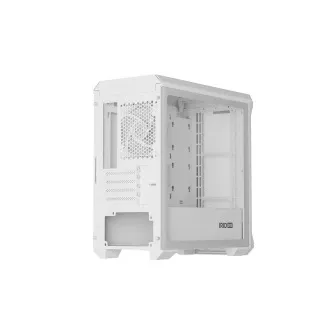 Számítógépes tok Genesis IRID 503 ARGB LITE/Mini Tower/Transpar./Fehér Számítógépes tok Genesis IRID 503 ARGB LITE/Mini Tower/Transpar./Fehér