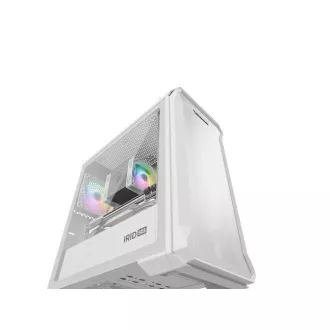 Számítógépes tok Genesis IRID 503 ARGB LITE/Mini Tower/Transpar./Fehér Számítógépes tok Genesis IRID 503 ARGB LITE/Mini Tower/Transpar./Fehér